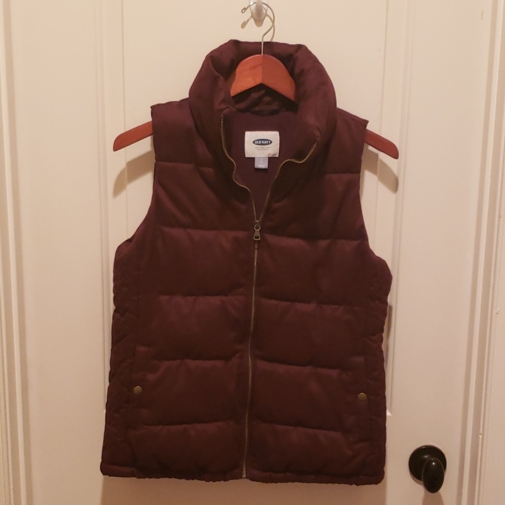 Old Navy Fleece lined vest